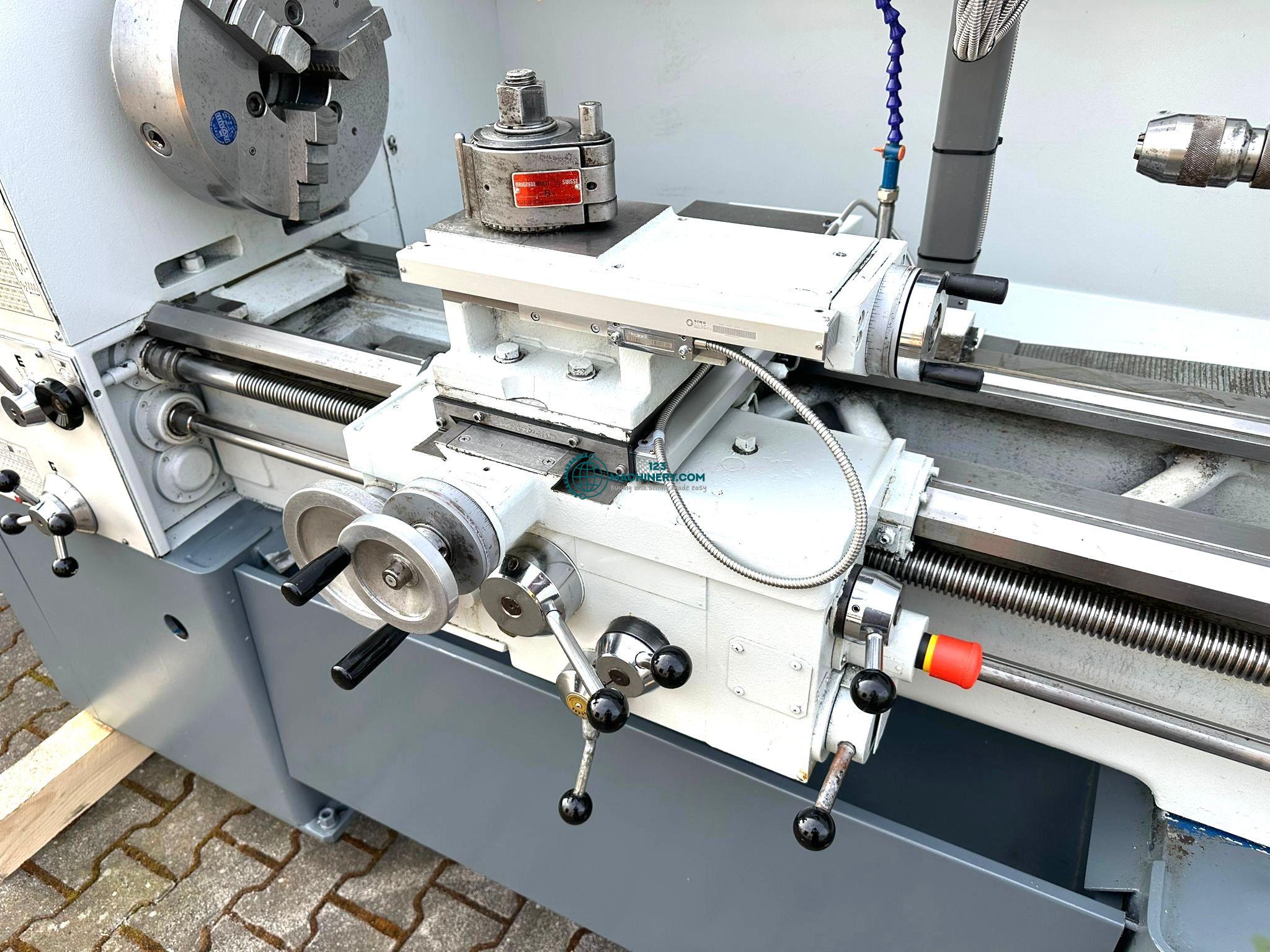 Leit + Zugspindeldrehmaschine WEILER DA 260x1000